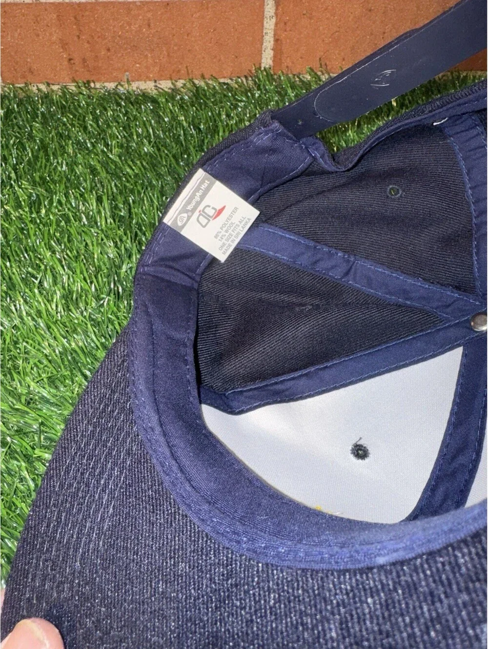 VTG 90’s Seal Team 4 CO Hat With Scrambled Eggs On Bill
